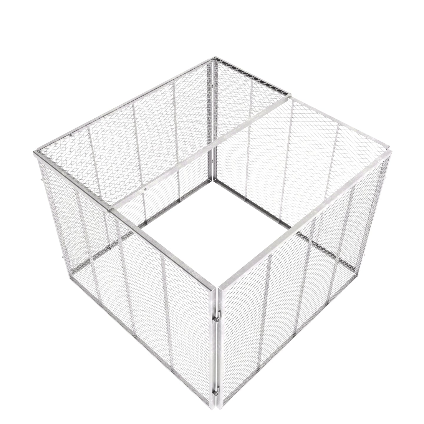 "kompost	Jordfilter jordsikt jordsil trädgårdssåll av komposter metall kompostgaller svart kvadratiskt varm 	"